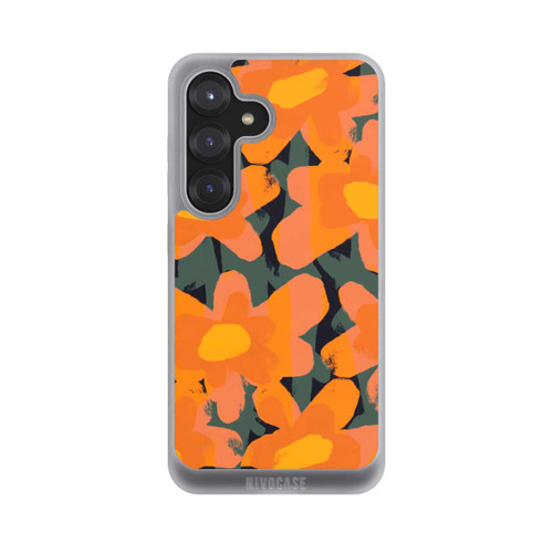 Samsung Galaxy S25 NIVOpure Prairie Fleurie Orange