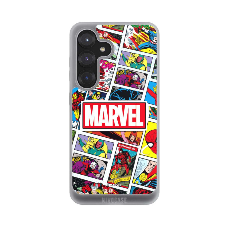 Galaxy S25 NIVOpure Marvel Comic Pattern