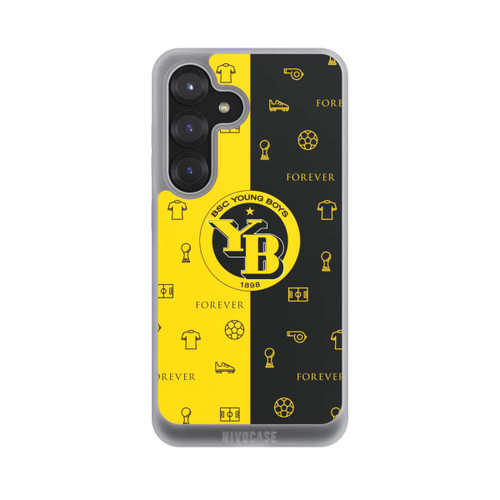 Samsung Galaxy S25 NIVOpure BSC YB Gelb Schwarz Muster