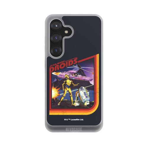 Samsung Galaxy S25 NIVOpure R2D2 und C3PO Comic