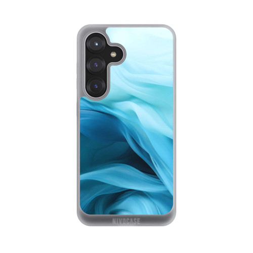 Samsung Galaxy S25 NIVOpure Smooth Blue Texture