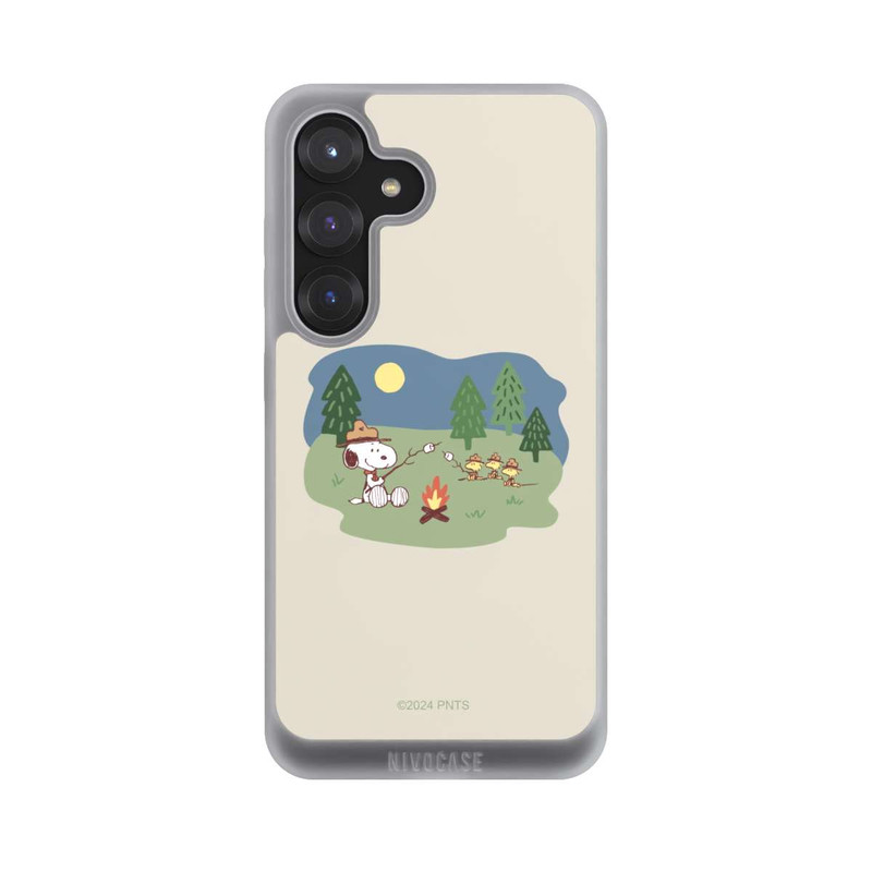 Galaxy S25 NIVOpure Snoopy Lagerfeuer