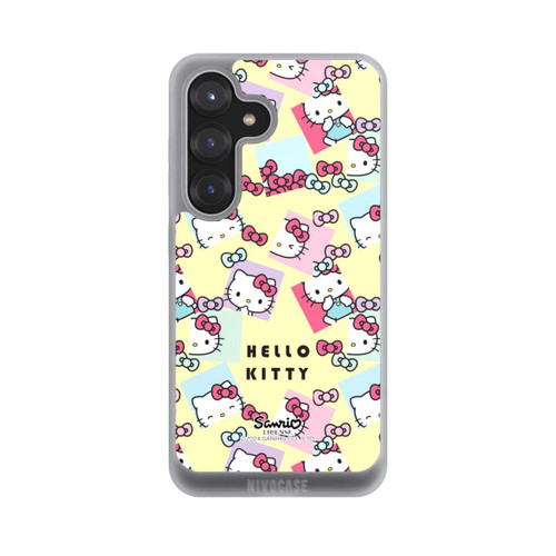 Samsung Galaxy S25 NIVOpure Hello Kitty Pastellmuster