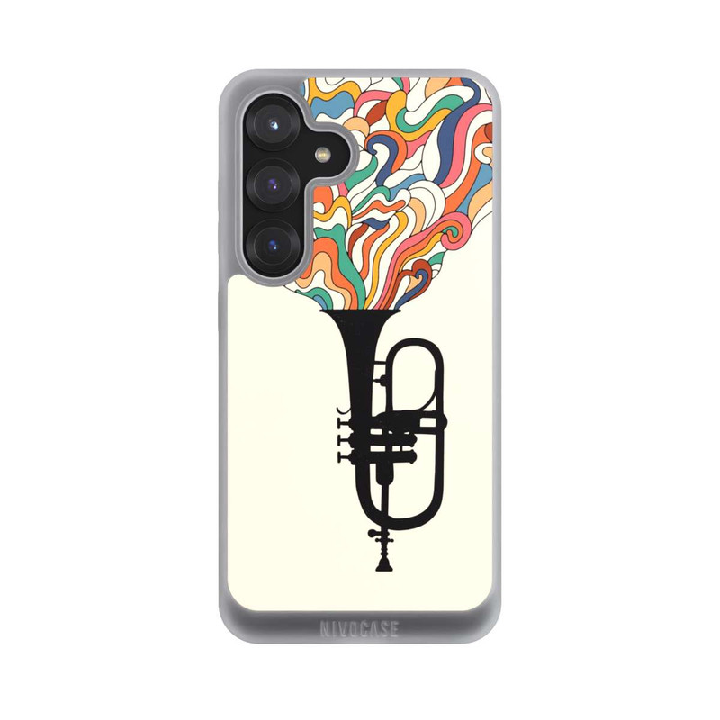 Galaxy S25 NIVOpure Flügelhorn Jazz bunt