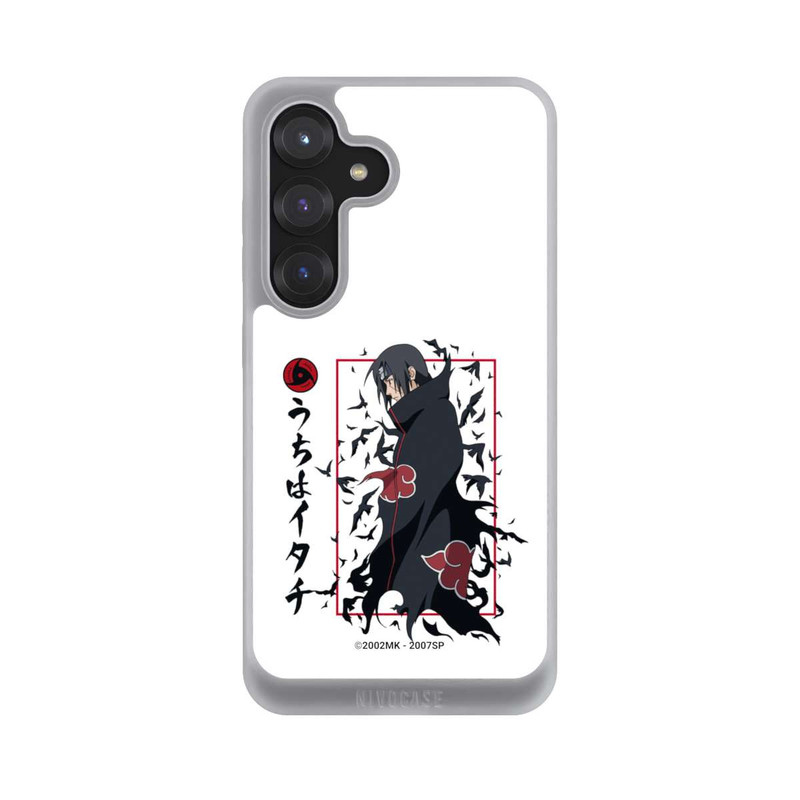 Galaxy S25 NIVOpure Itachi Krähen Weiß