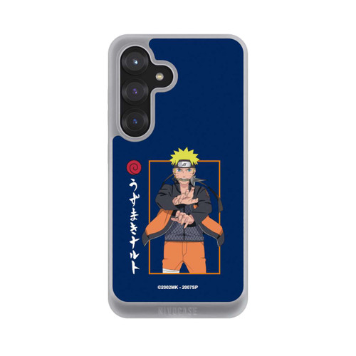 Samsung Galaxy S25 NIVOpure Naruto Kampfposition Blau