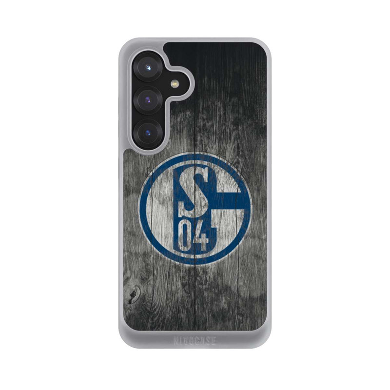Galaxy S25 NIVOpure Schalke 04 Holz Look