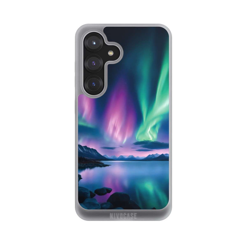 Galaxy S25 NIVOpure Aurora Borealis Nordlichter mit KI