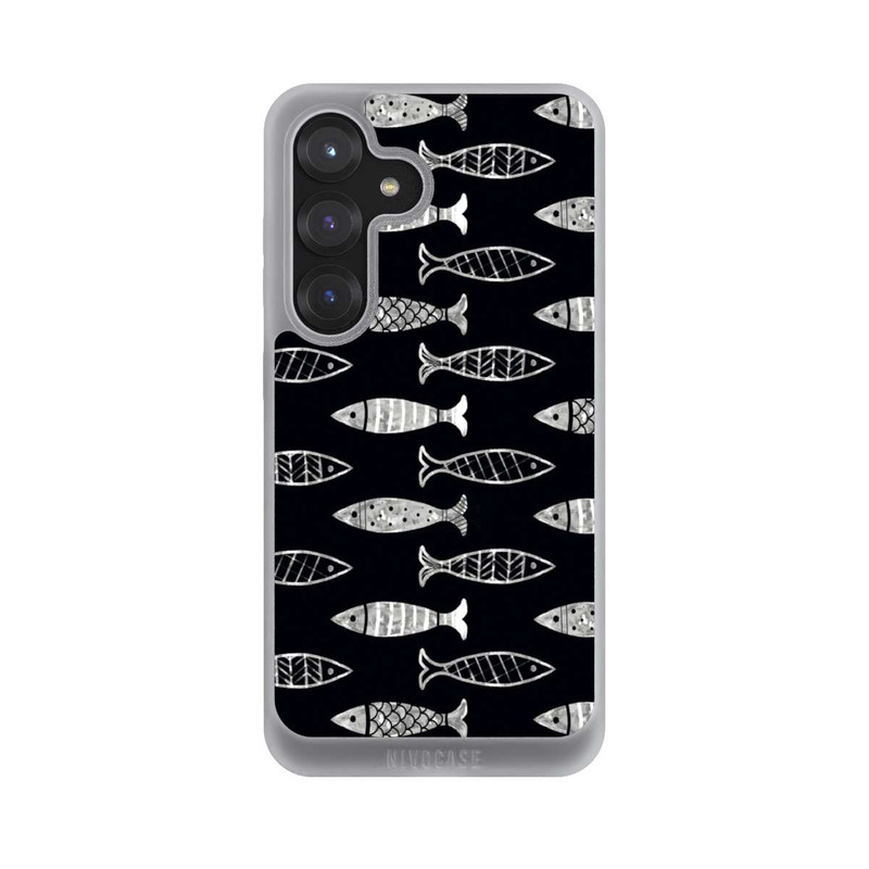 Galaxy S25 NIVOpure Black Fishy Theme