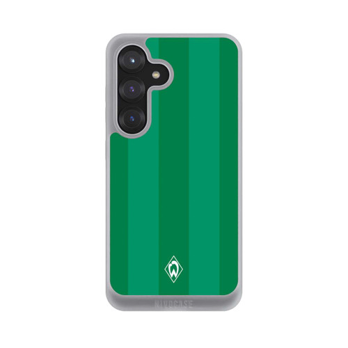 Samsung Galaxy S25 NIVOpure Werder Bremen Grün gestreift
