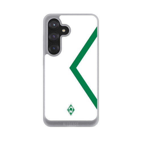 Samsung Galaxy S25 NIVOpure Werder Bremen Rautenelement Grün