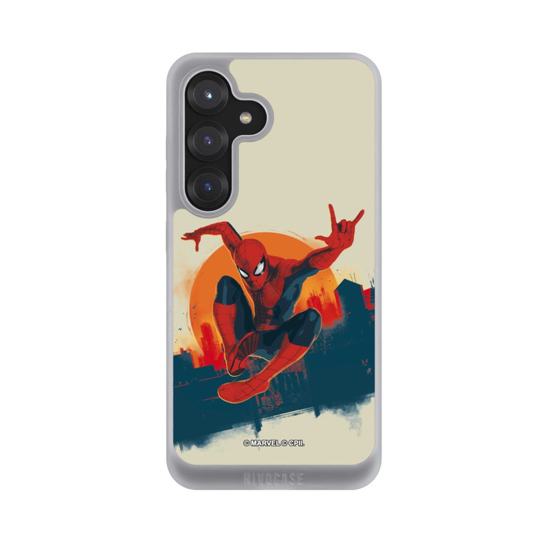 Galaxy S25 NIVOpure Spider-Man Hero Force beige