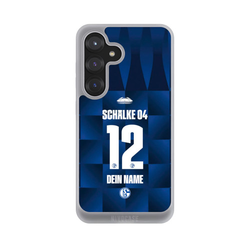 Samsung Galaxy S25 NIVOpure Schalke 04 Trikot Personalisierbar 26-27