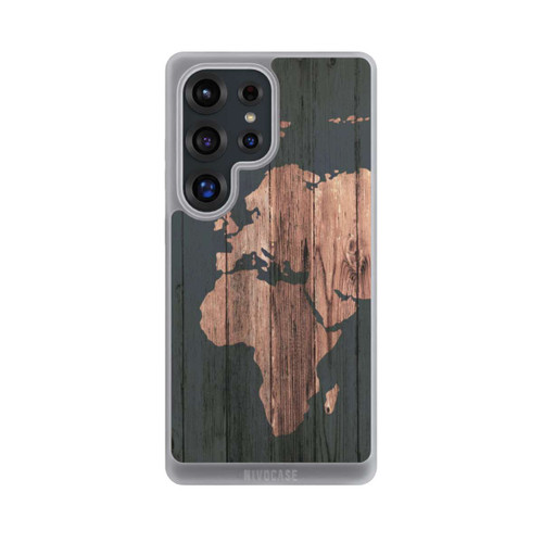 Samsung Galaxy S25 Ultra NIVOpure Wooden World Map