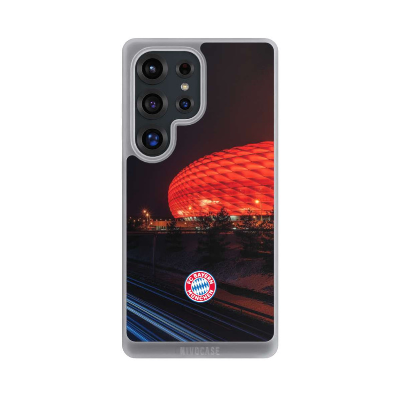 Galaxy S25 Ultra NIVOpure Allianz Arena bei Nacht FCB