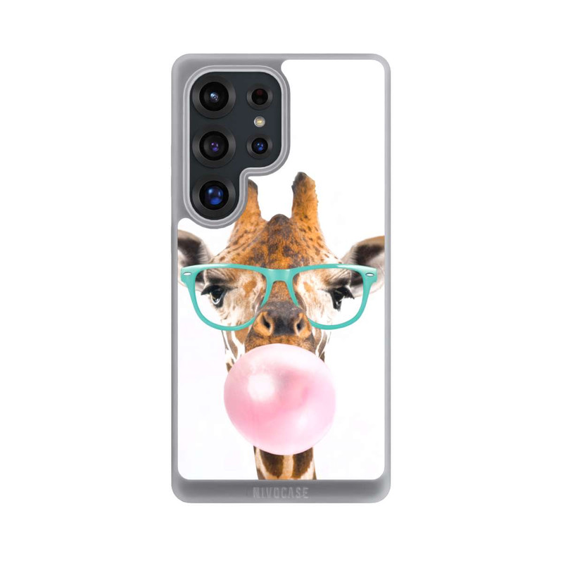 Galaxy S25 Ultra NIVOpure Giraffe mit Kaugummi