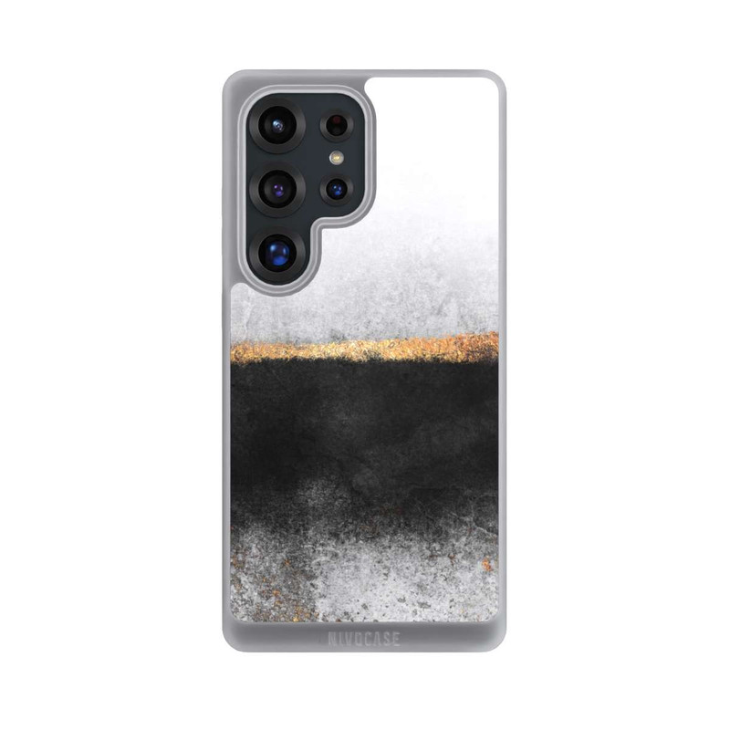 Galaxy S25 Ultra NIVOpure Ruß und Golddruck