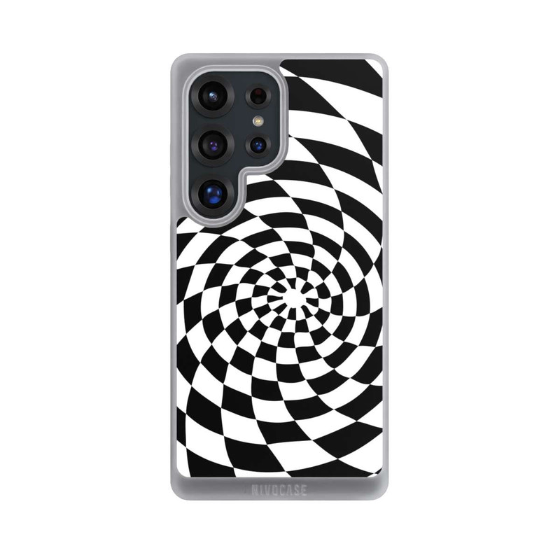 Galaxy S25 Ultra NIVOpure Schwarz-Weiß Illusion