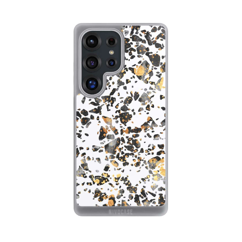 Galaxy S25 Ultra NIVOpure Gold Speckled Terrazzo