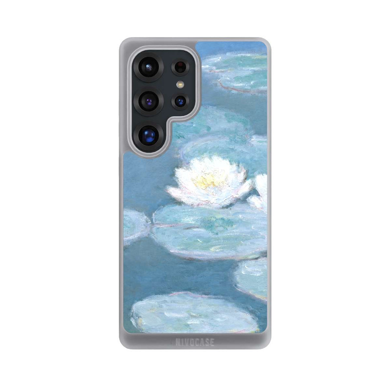 Galaxy S25 Ultra NIVOpure Waterlilies Evening by Claude Monet