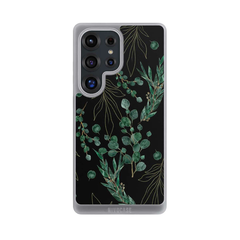 Galaxy S25 Ultra NIVOpure Eukalyptusblätter schwarz