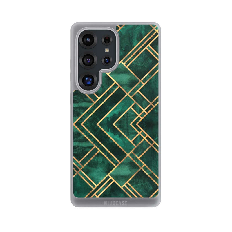 Galaxy S25 Ultra NIVOpure Grüne Blöcke
