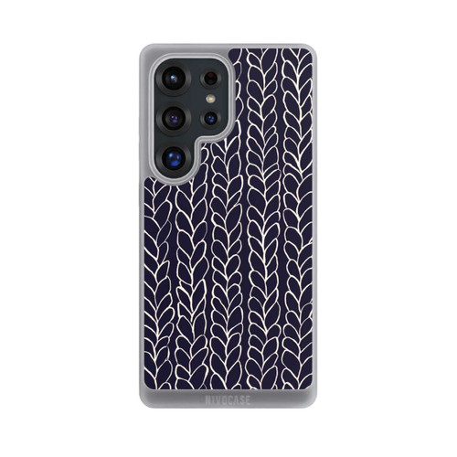 Samsung Galaxy S25 Ultra NIVOpure gezeichnete Wollzöpfe Marine