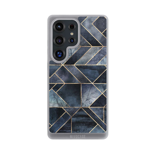 Samsung Galaxy S25 Ultra NIVOpure Nature Abstraite Bleu Foncé
