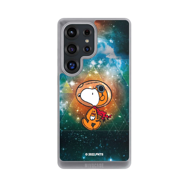Galaxy S25 Ultra NIVOpure Snoopy Weltraumreisender Grün