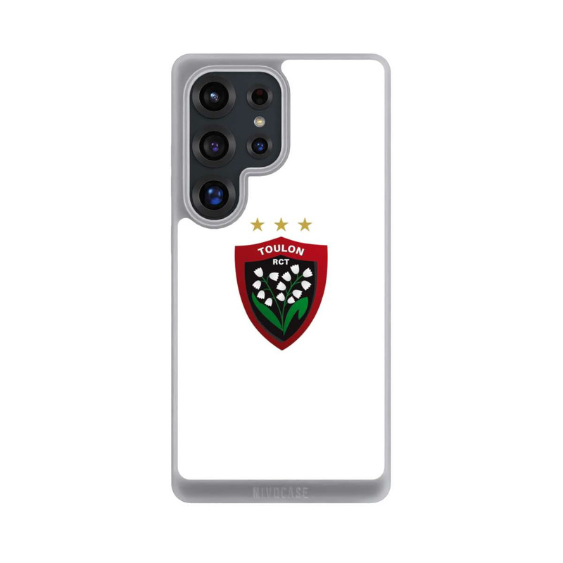 Galaxy S25 Ultra NIVOpure Logo RC Toulonnais Blanc