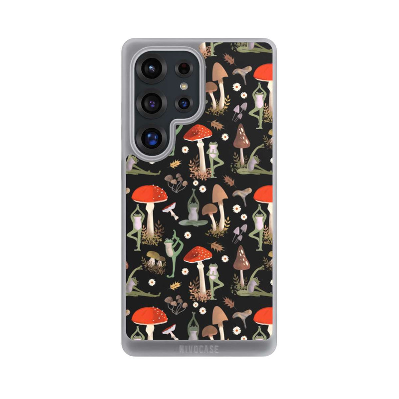 Galaxy S25 Ultra NIVOpure Yoga Frogs with Mushrooms