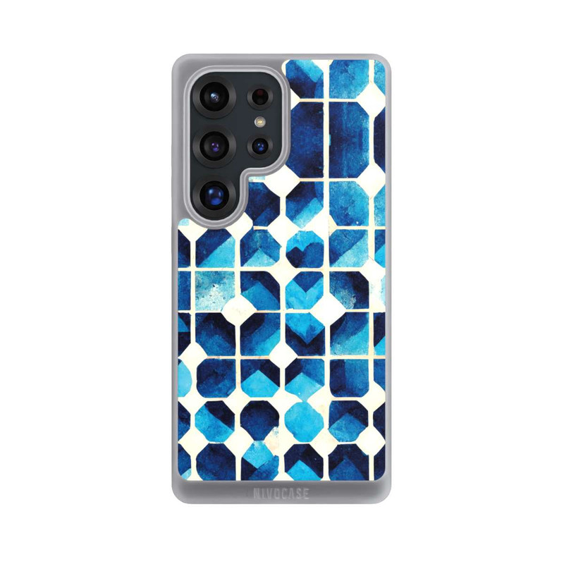 Galaxy S25 Ultra NIVOpure Motif bleu