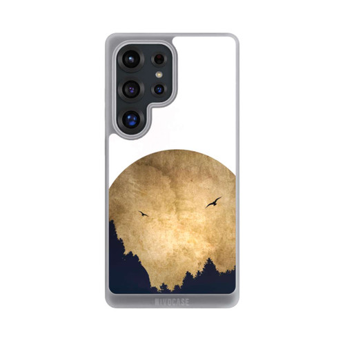 Samsung Galaxy S25 Ultra NIVOpure Zwei Vögel vor Mond