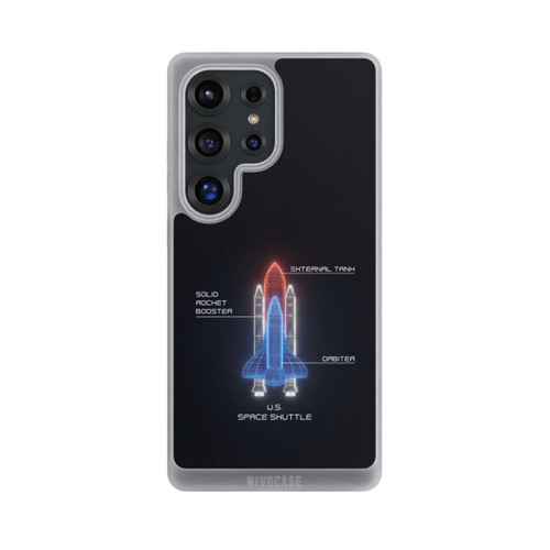 Samsung Galaxy S25 Ultra NIVOpure Space Shuttle Wireframe
