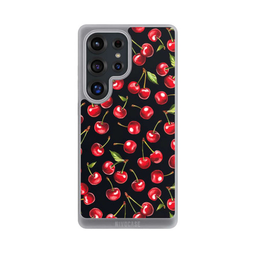 Samsung Galaxy S25 Ultra NIVOpure Kirschmuster Schwarz mit KI