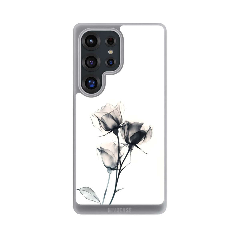 Galaxy S25 Ultra NIVOpure Schwarze Blume
