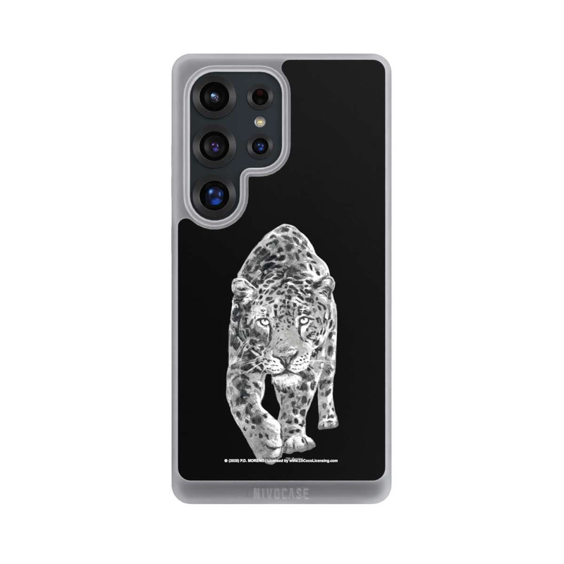 Galaxy S25 Ultra NIVOpure Leopard Schwarz