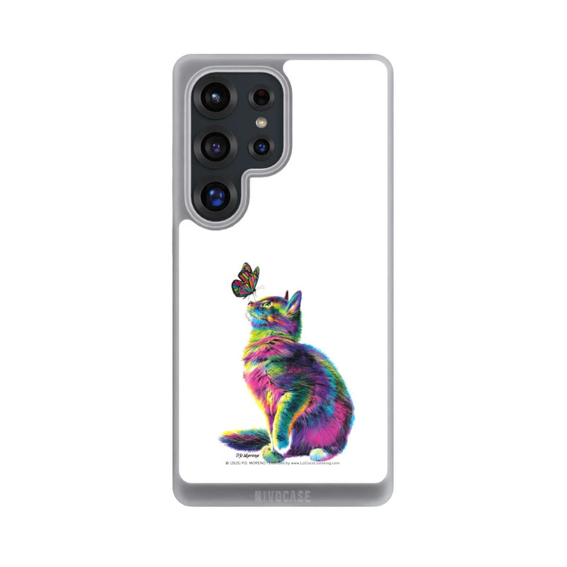 Galaxy S25 Ultra NIVOpure Katze verspielt