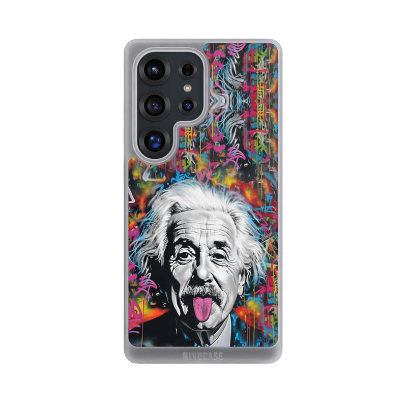 Galaxy S25 Ultra NIVOpure Physiker Bunte Zunge Raus