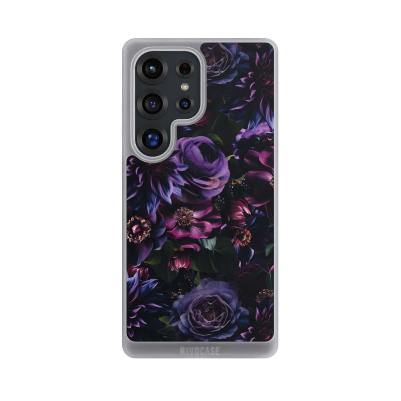 Galaxy S25 Ultra NIVOpure Dunkle Lila Blüten 