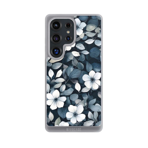 Samsung Galaxy S25 Ultra NIVOpure Blaue Negativblumen mit KI