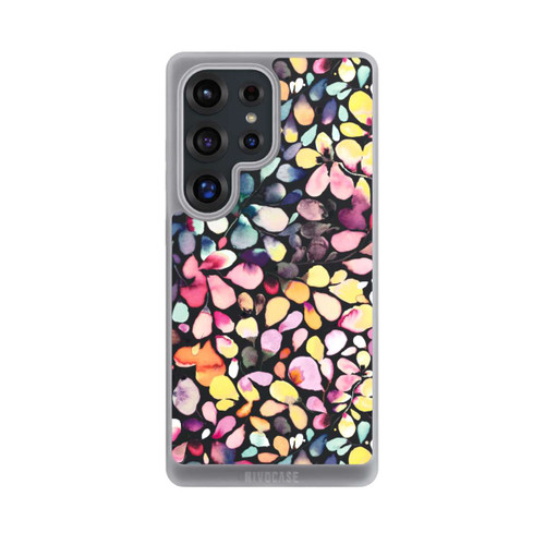 Samsung Galaxy S25 Ultra NIVOpure Eucalyptus Watercolor Leaves Black