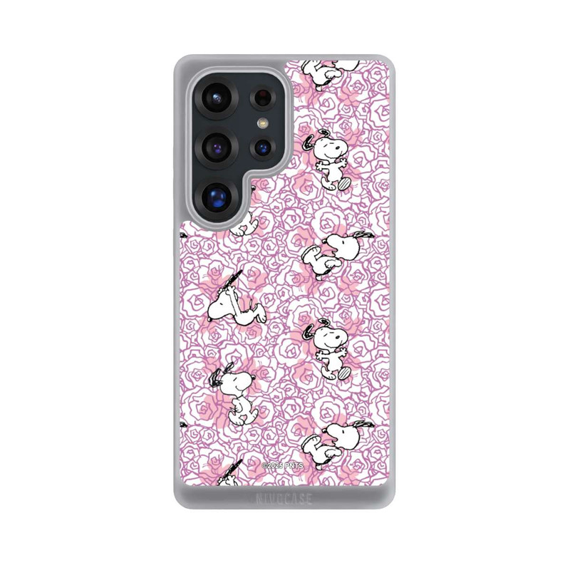 Galaxy S25 Ultra NIVOpure Peanuts Pink Roses Pattern
