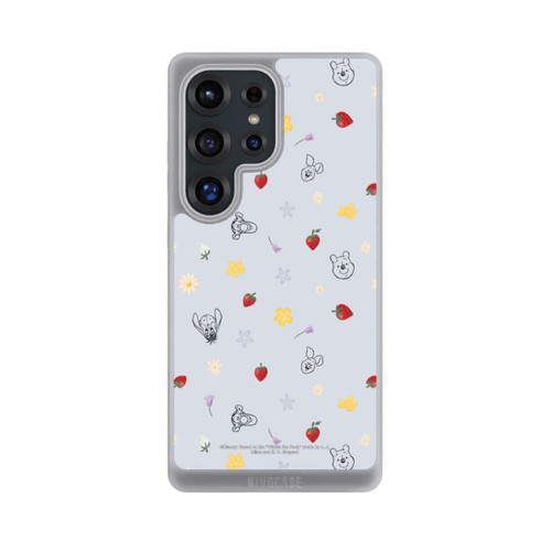 Samsung Galaxy S25 Ultra NIVOpure Winnie the Pooh and Friends Strawberry Pattern Blue
