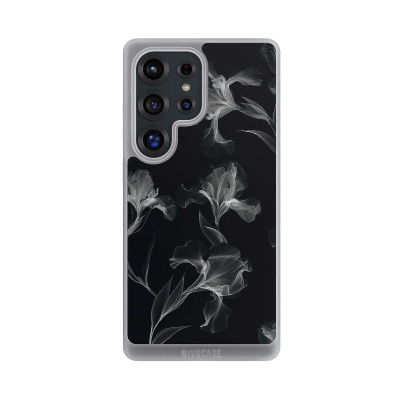 Galaxy S25 Ultra NIVOpure Black and White Photocopy x Ray of Flowers