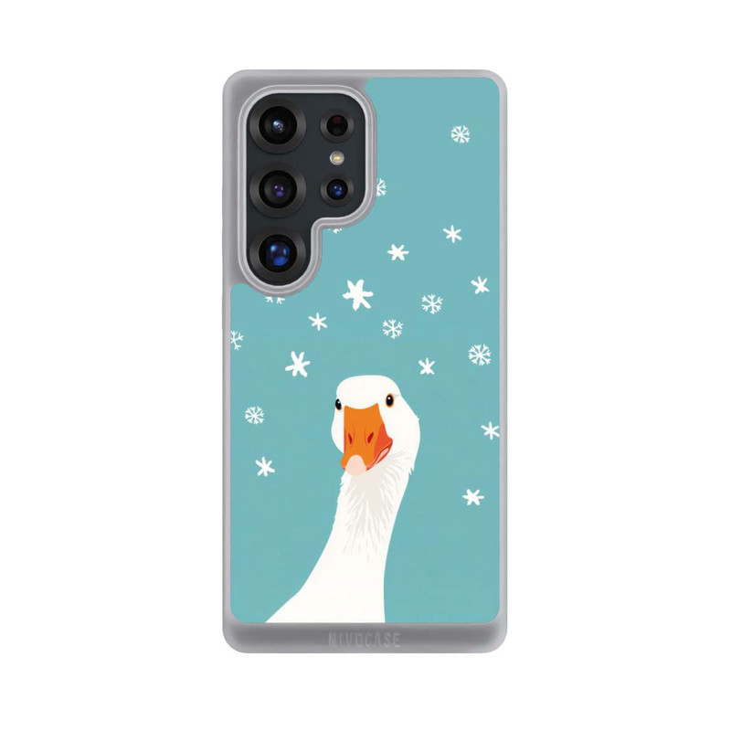 Galaxy S25 Ultra NIVOpure Funny Goose Stars Blue with AI