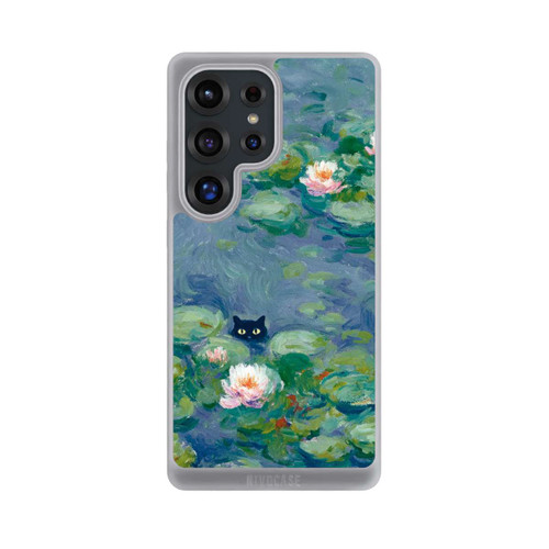 Samsung Galaxy S25 Ultra NIVOpure Katze im Teich Gemälde Impressionismus