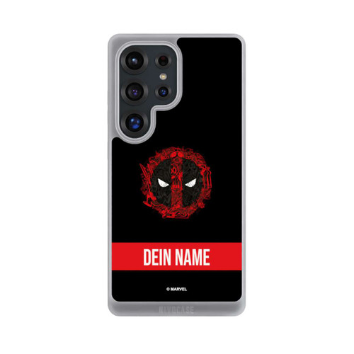 Samsung Galaxy S25 Ultra NIVOpure Deadpool Logo Personalisierbar