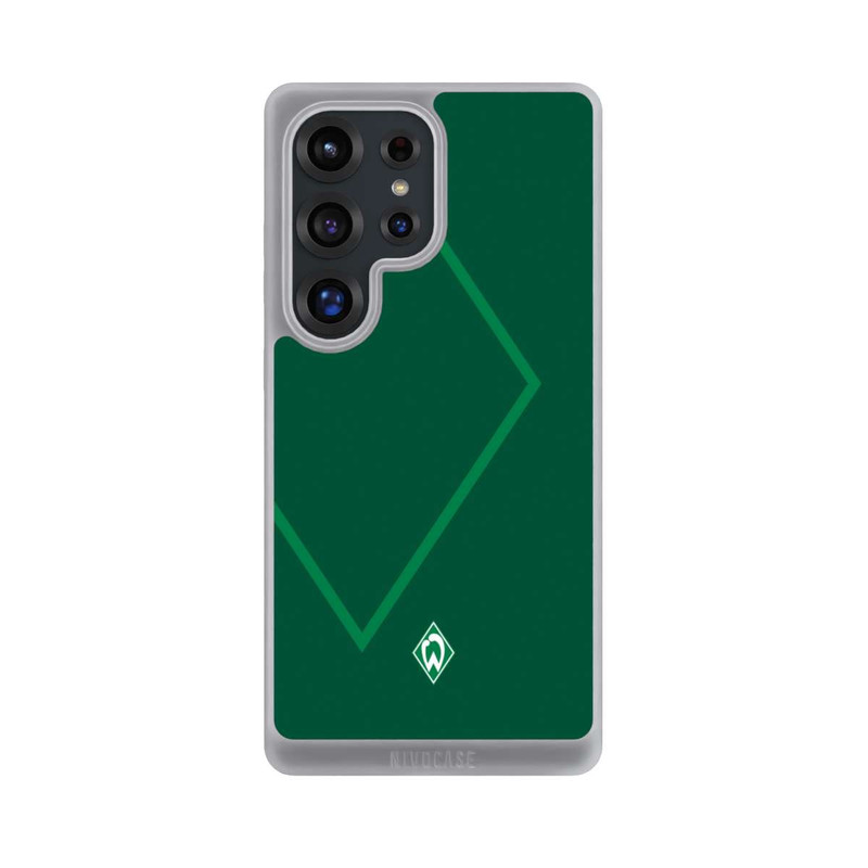 Galaxy S25 Ultra NIVOpure Werder Grün Rautenelement