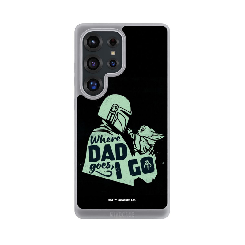 Galaxy S25 Ultra NIVOpure Grogu - Where dad goes,I go